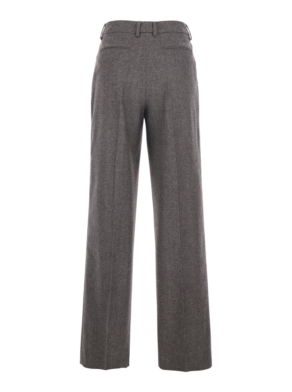 Pt Torino Lola Wool And Cashmere Flanel Fabcy In Gray