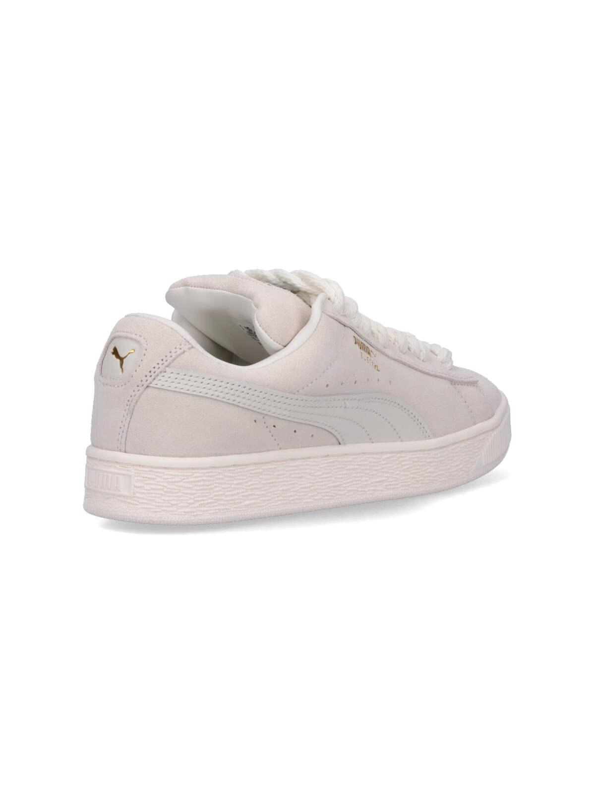 Puma Suede Xl Sneakers In Frosted Ivory Vapor Gray