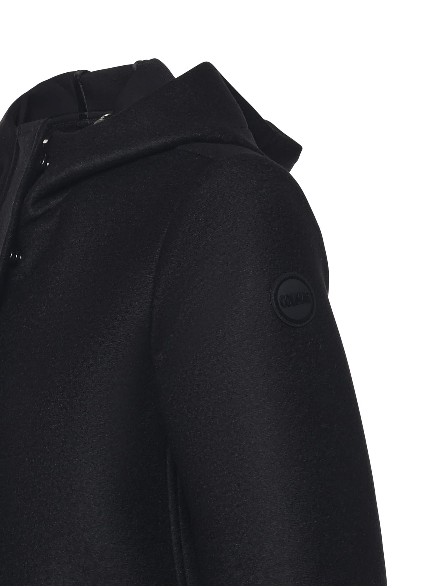 Colmar Hooded Coat In Black