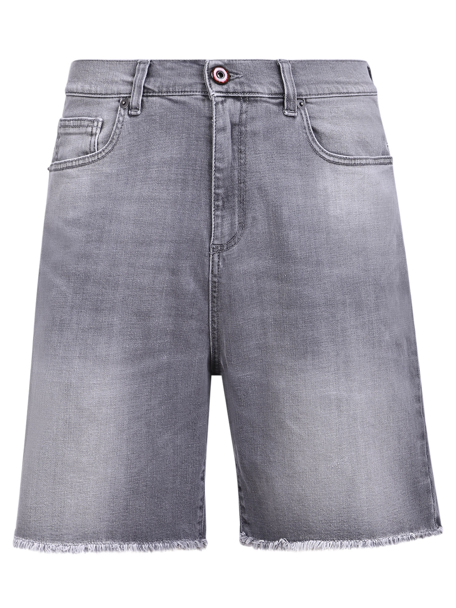 Shop Vision Of Super Bermuda Shorts In Grey