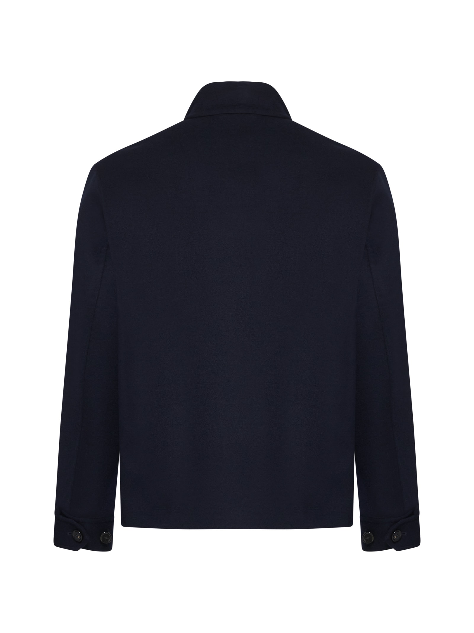 Shop Lardini Jacket In Blue