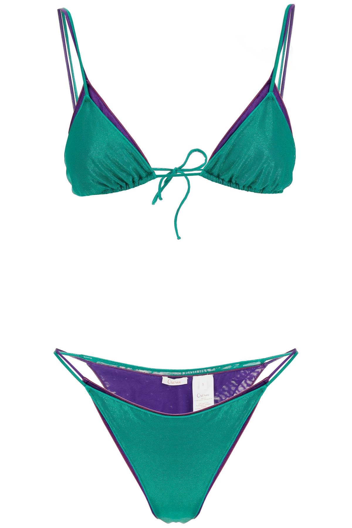 Oseree Two-tone Bikini Set