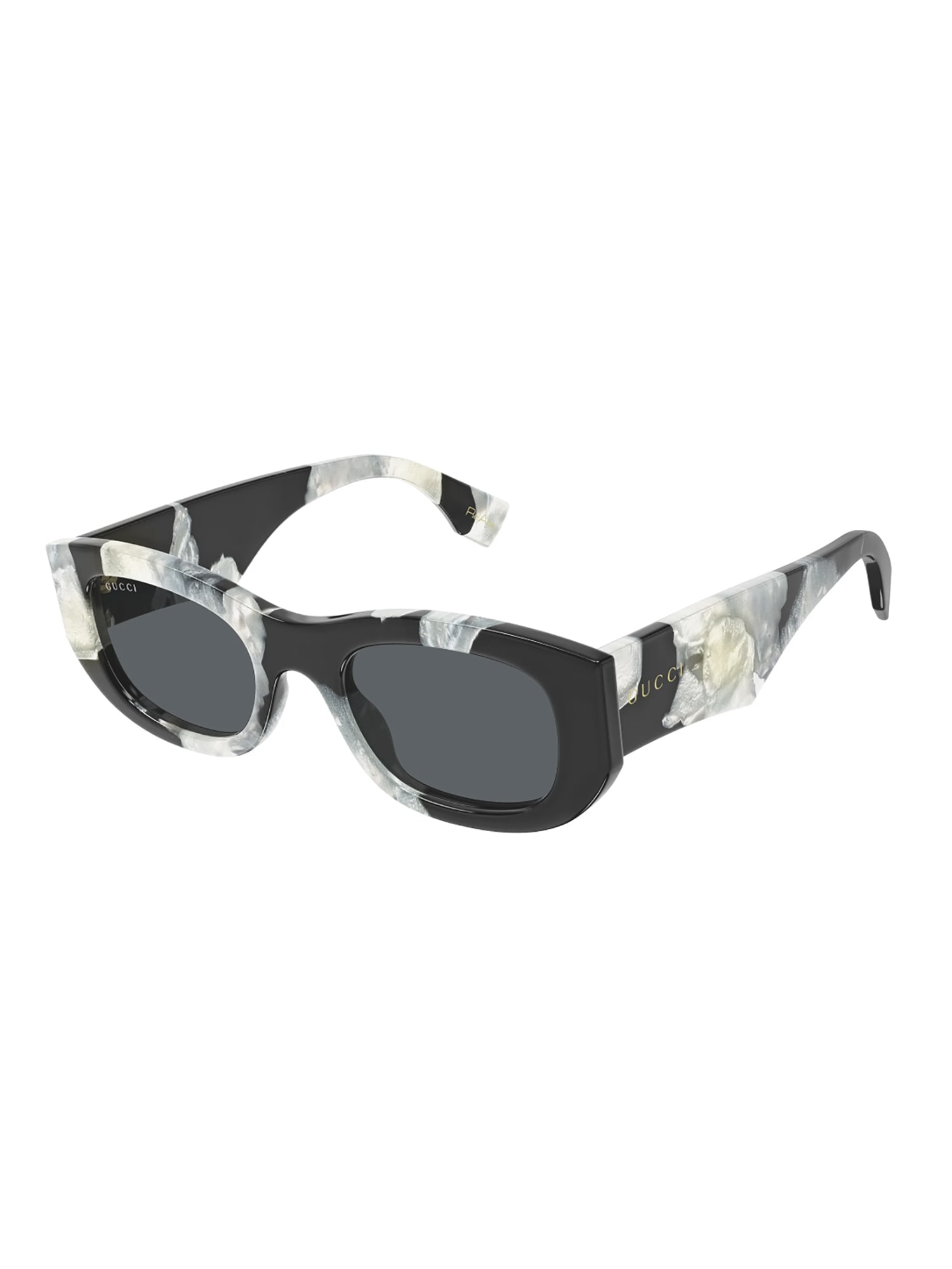 Shop Gucci Gg1627s Sunglasses In Black Black Grey