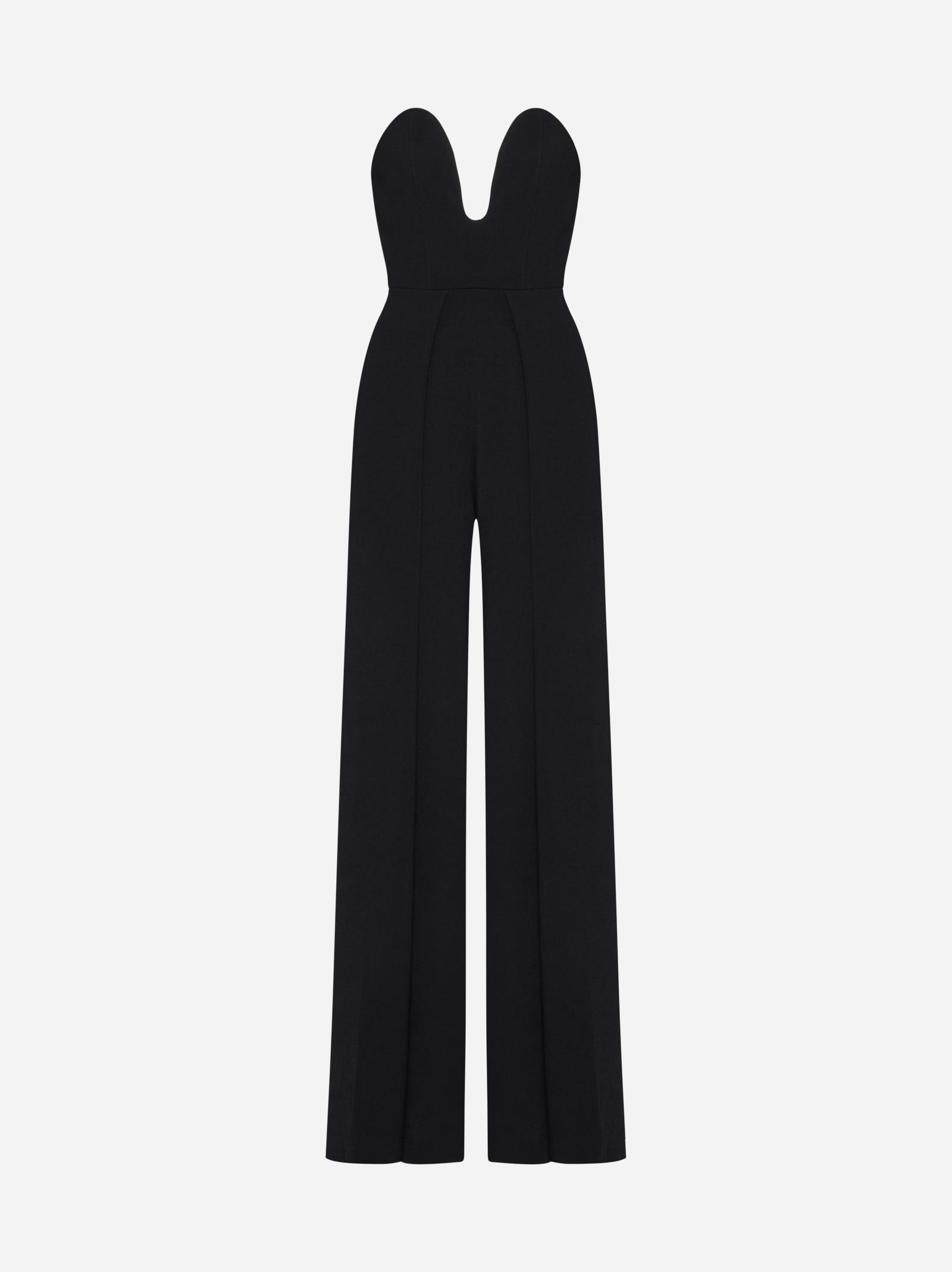 Shop Solace London Anelli Jumpsuit In Black
