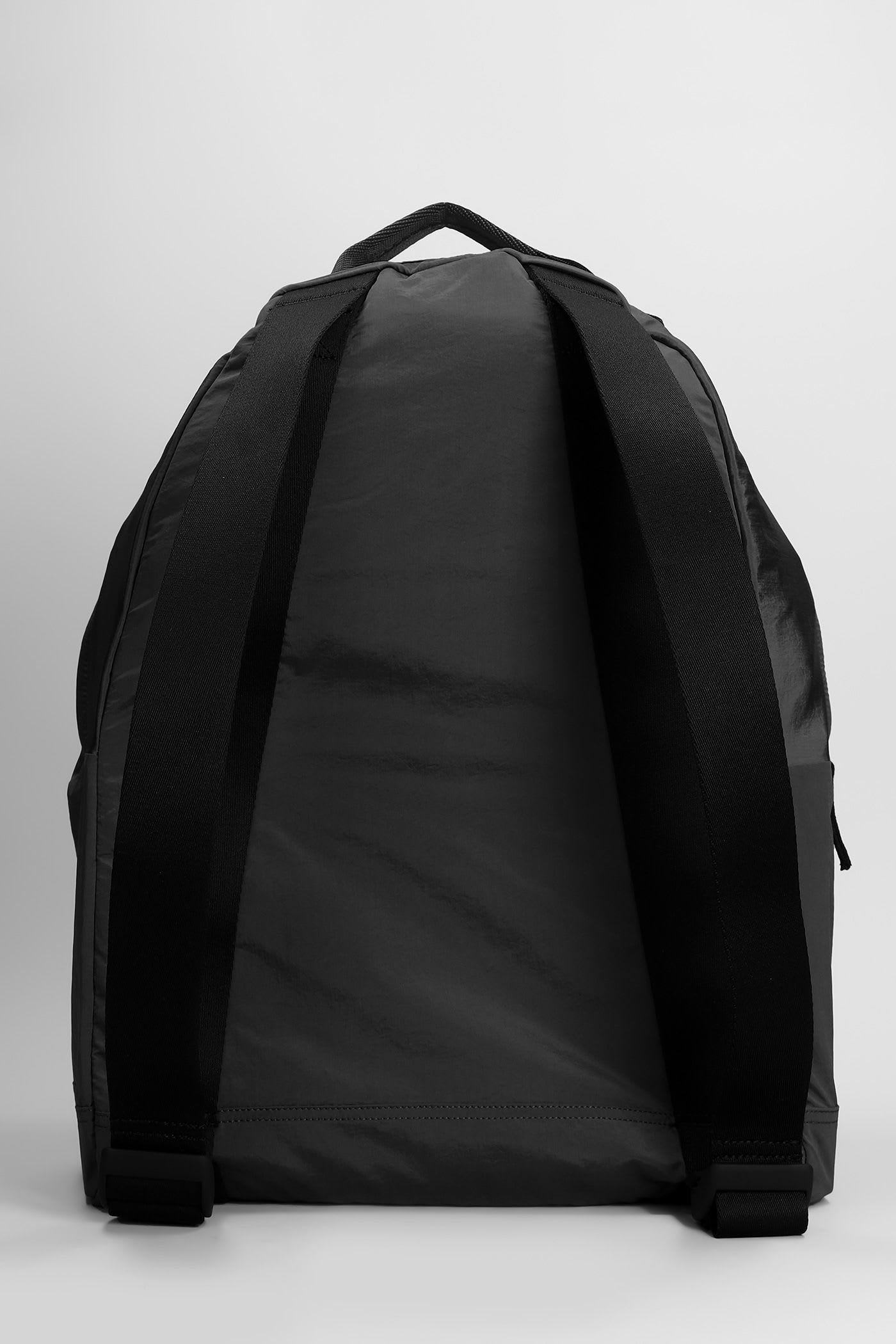 Stone Island Backpack In Black Polyamide In Black