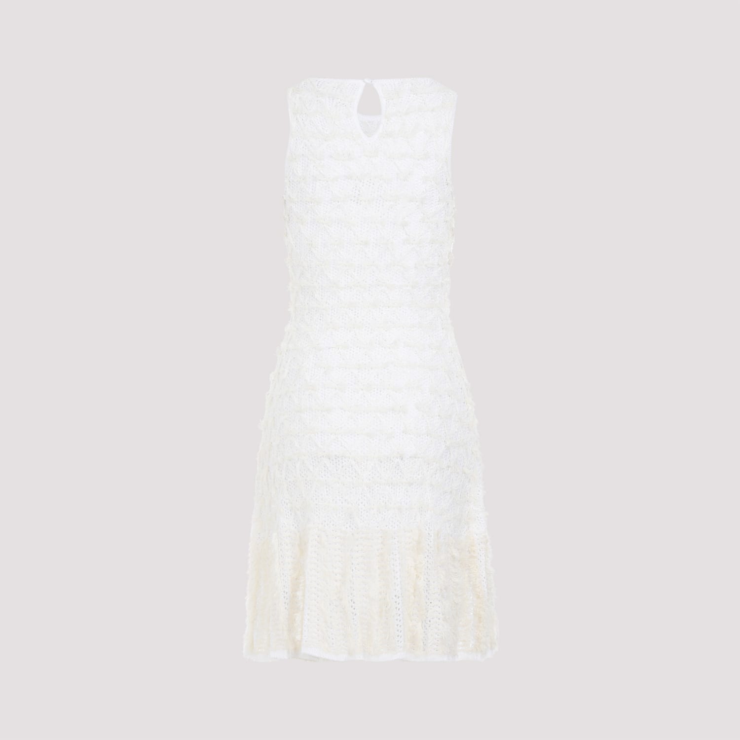 Shop Chloé Dress In Iconic Milk