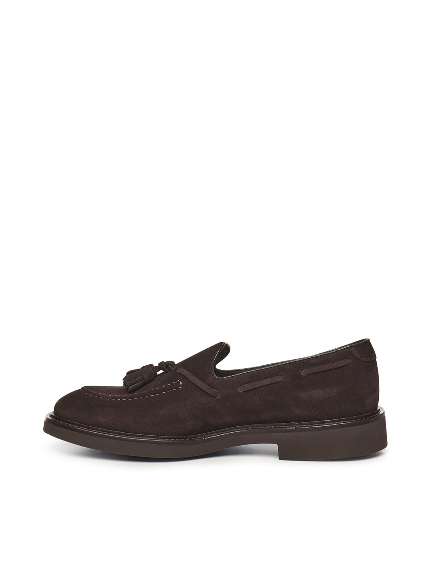 Doucal's Tassel Loafer In Brown