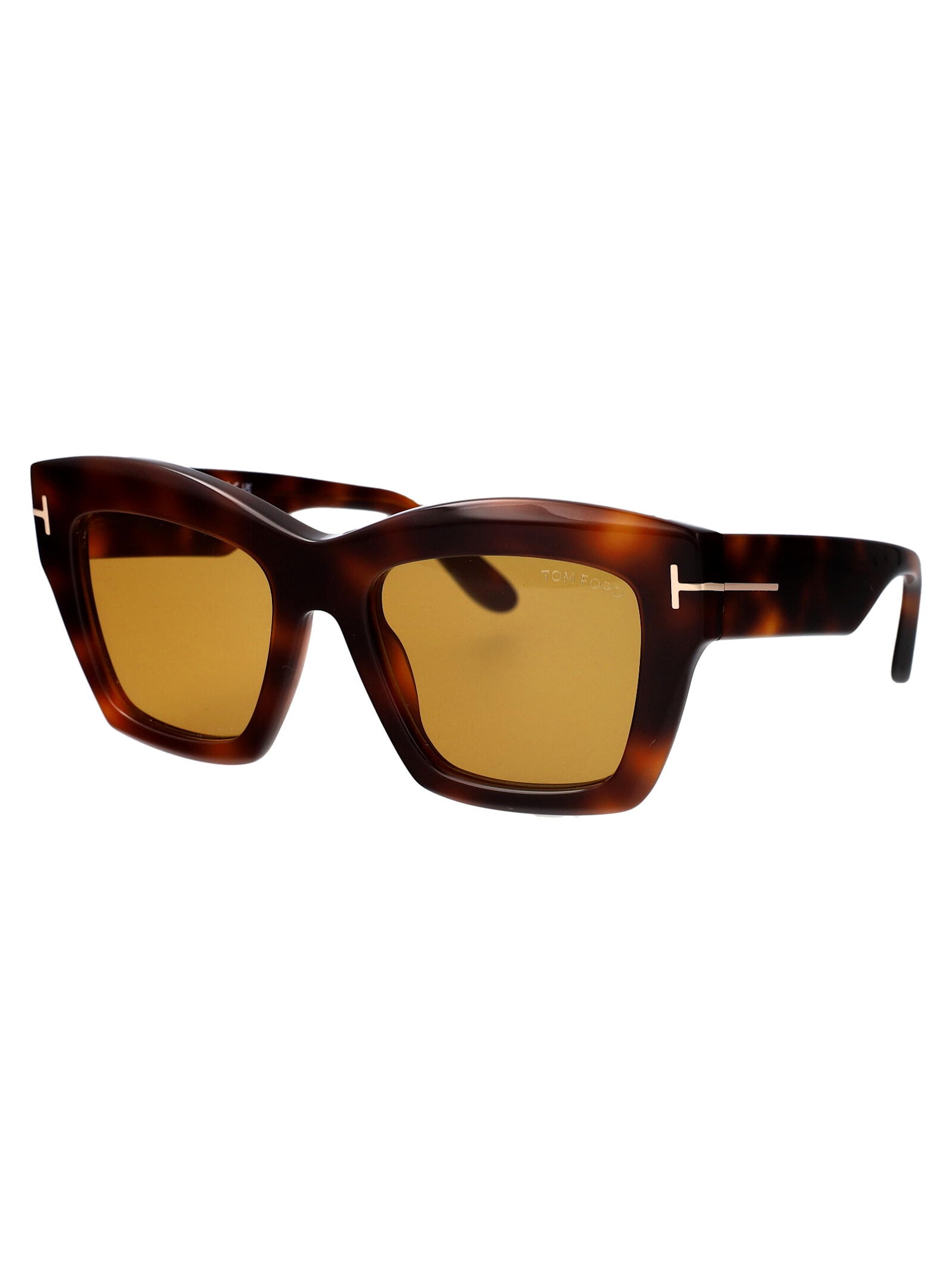 Shop Tom Ford Ft1191/s Sunglasses In Orange Havana