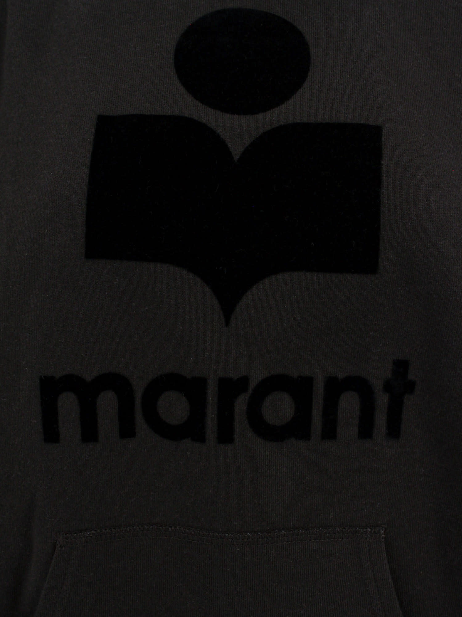 Shop Marant Etoile Mansel Sweatshirt In Faded Black