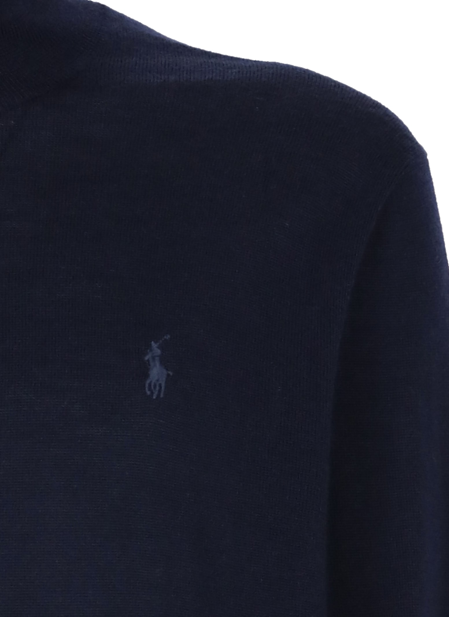 Shop Ralph Lauren Sweater With Pony Logo In Blue