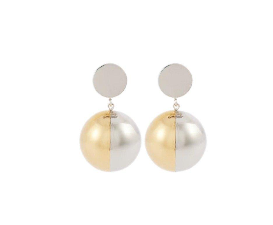 RABANNE BALL CLIP EARRINGS 