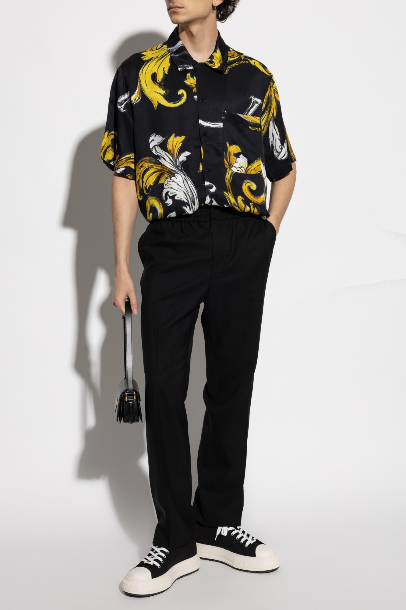 VERSACE JEANS COUTURE VERSACE JEANS COUTURE SHIRT WITH LOGO