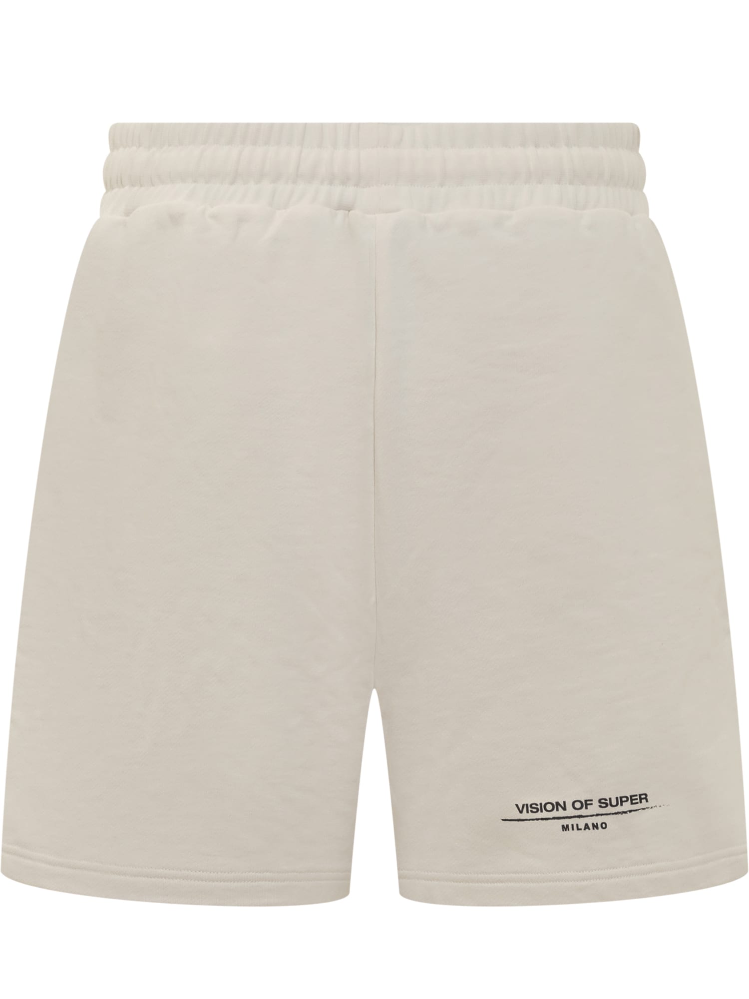 Shop Vision Of Super Flames Shorts In White