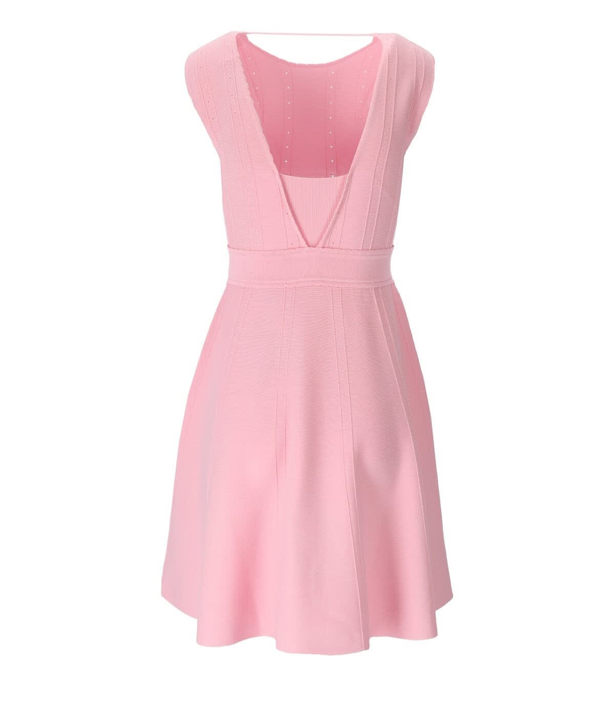 Shop Blugirl Pink Knitted Dress