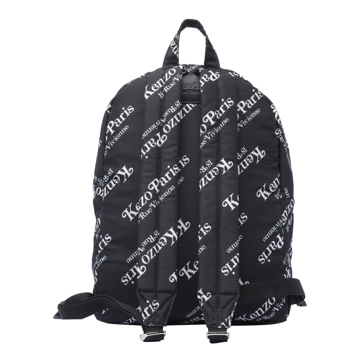 Shop Kenzo Verdy Monogram Backpack In Noir