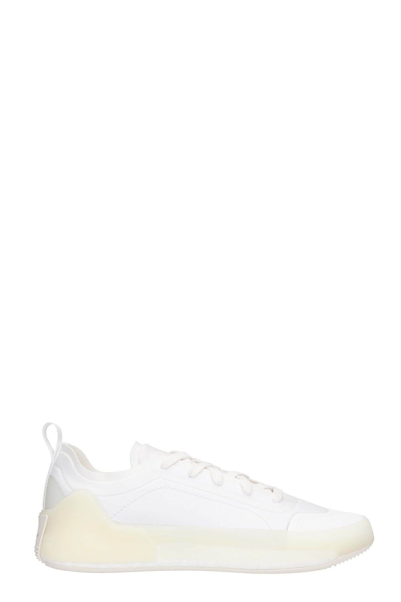 ADIDAS BY STELLA MCCARTNEY ASMC TREINO SNEAKERS IN WHITE SYNTHETIC FIBERS,FY1548