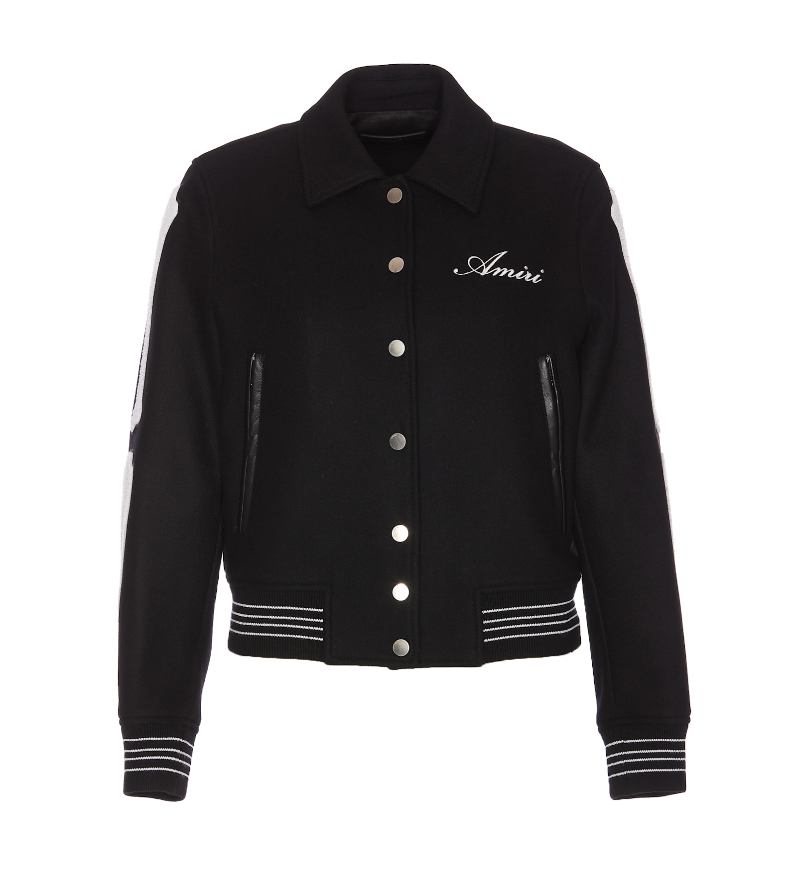 Shop Amiri Bones Jacket In Black