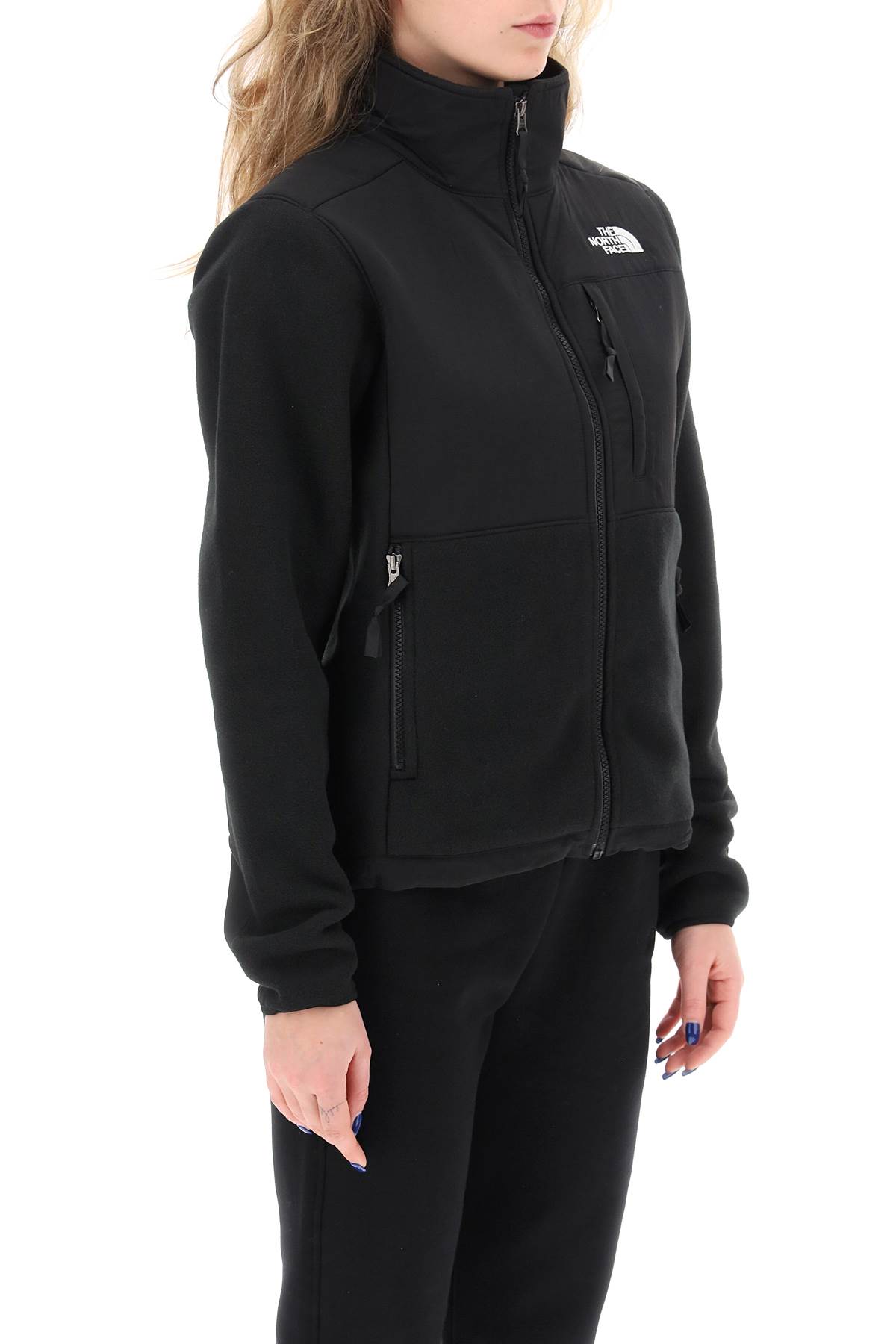 Shop The North Face Denali Jacket In Fleece And Nylon In Tnf Black (black)