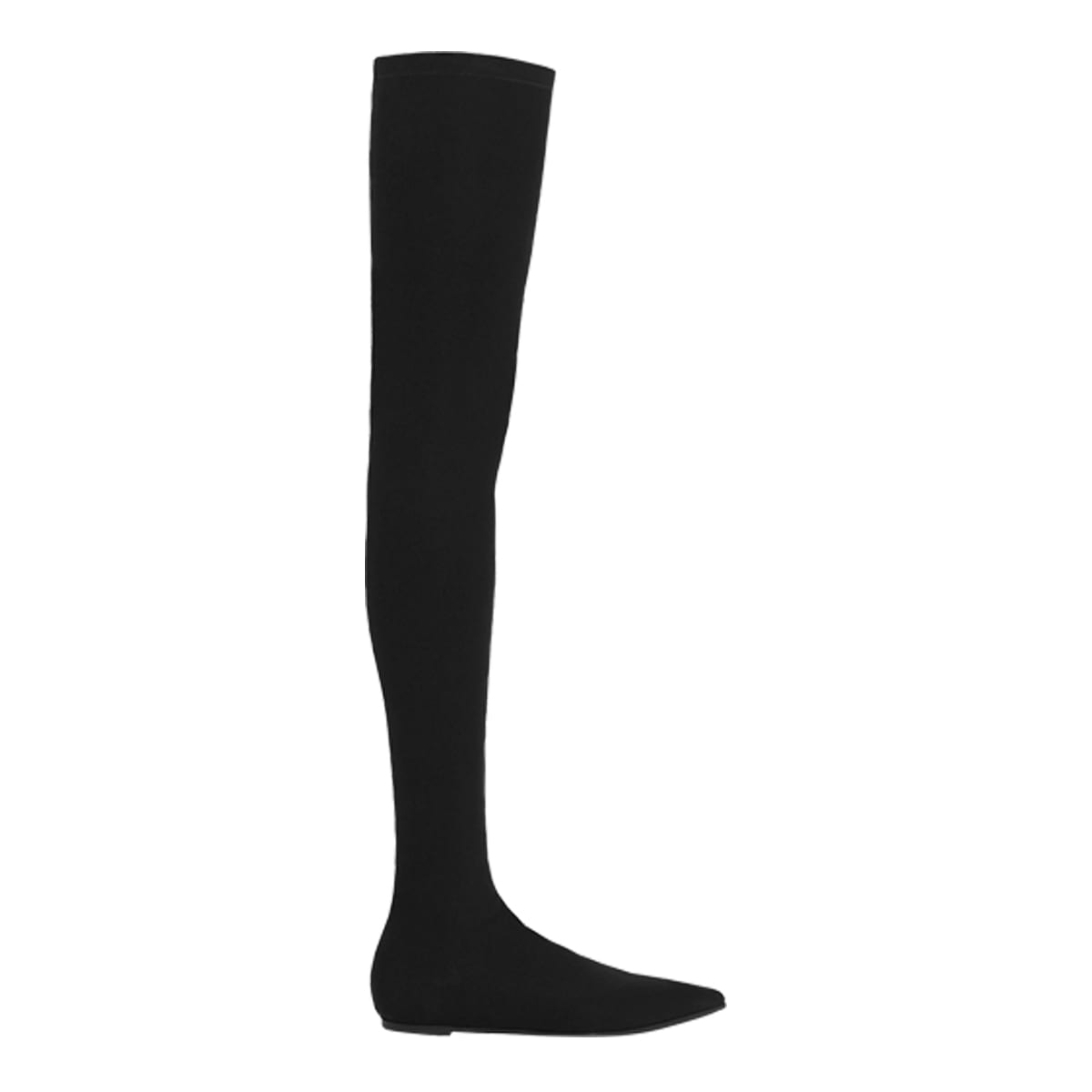 Shop Dolce & Gabbana Thigh-high Boots In Black