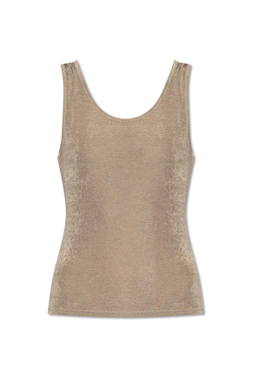 Paris Sleeveless Ribbed Top