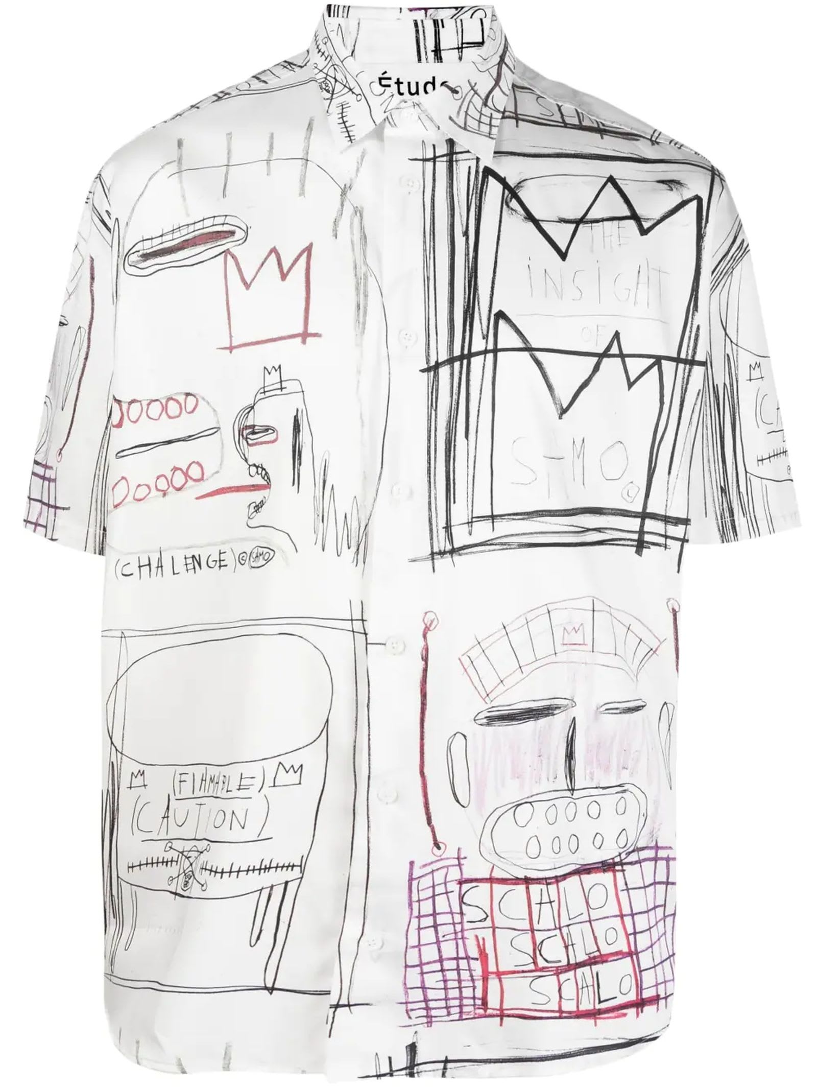 Études Etudes X Jean-michel Basquiat White Shirt