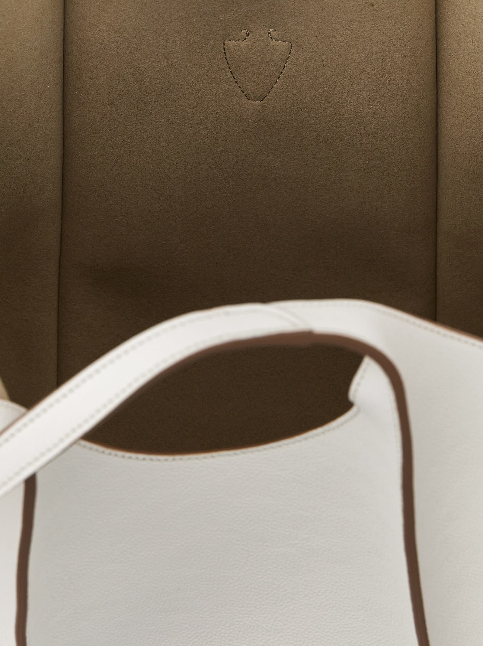 Tod's T-timeless Shopping Bag In White