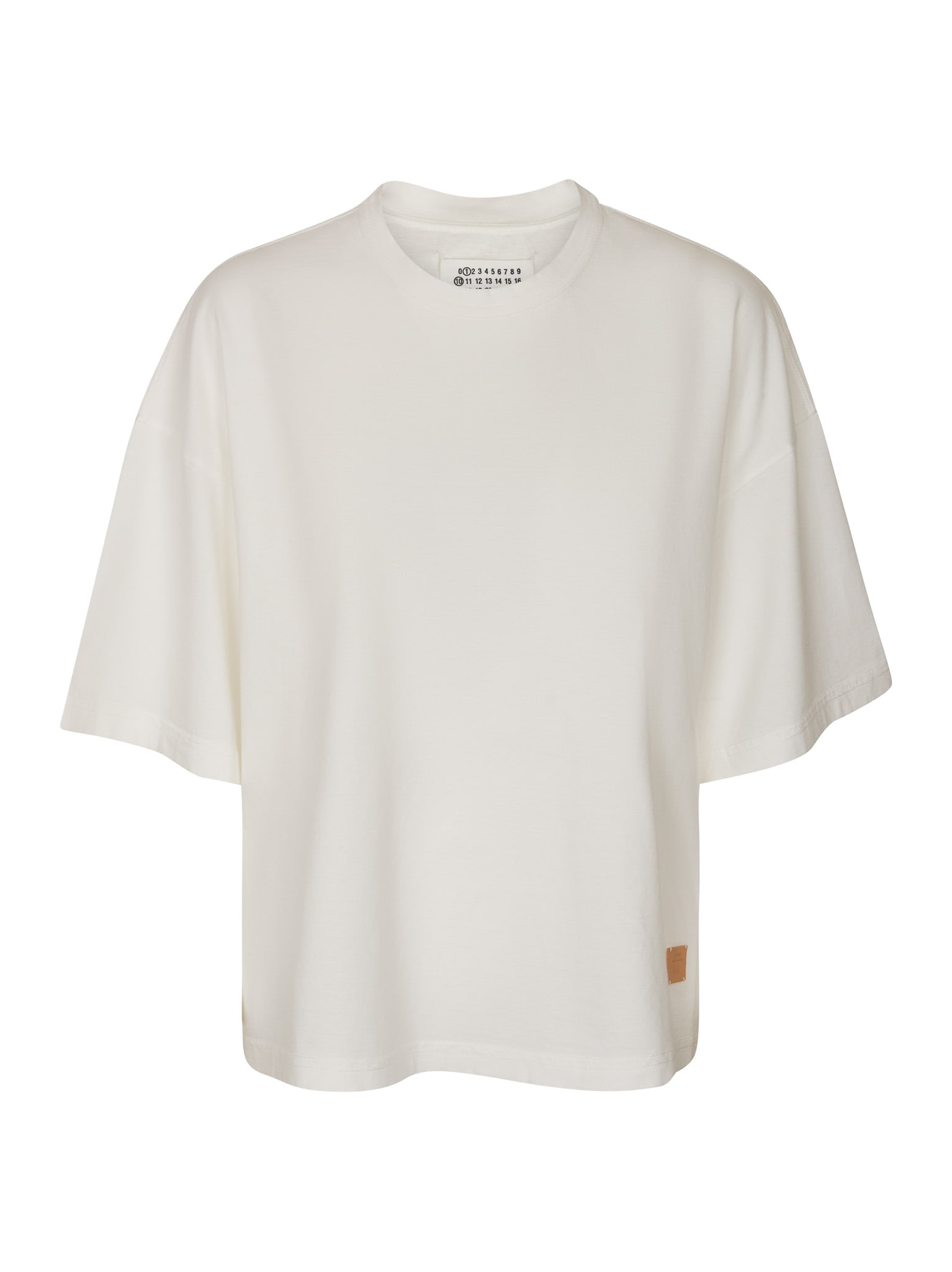 Forte Forte Logo Patched Loose Fit T-shirt In White