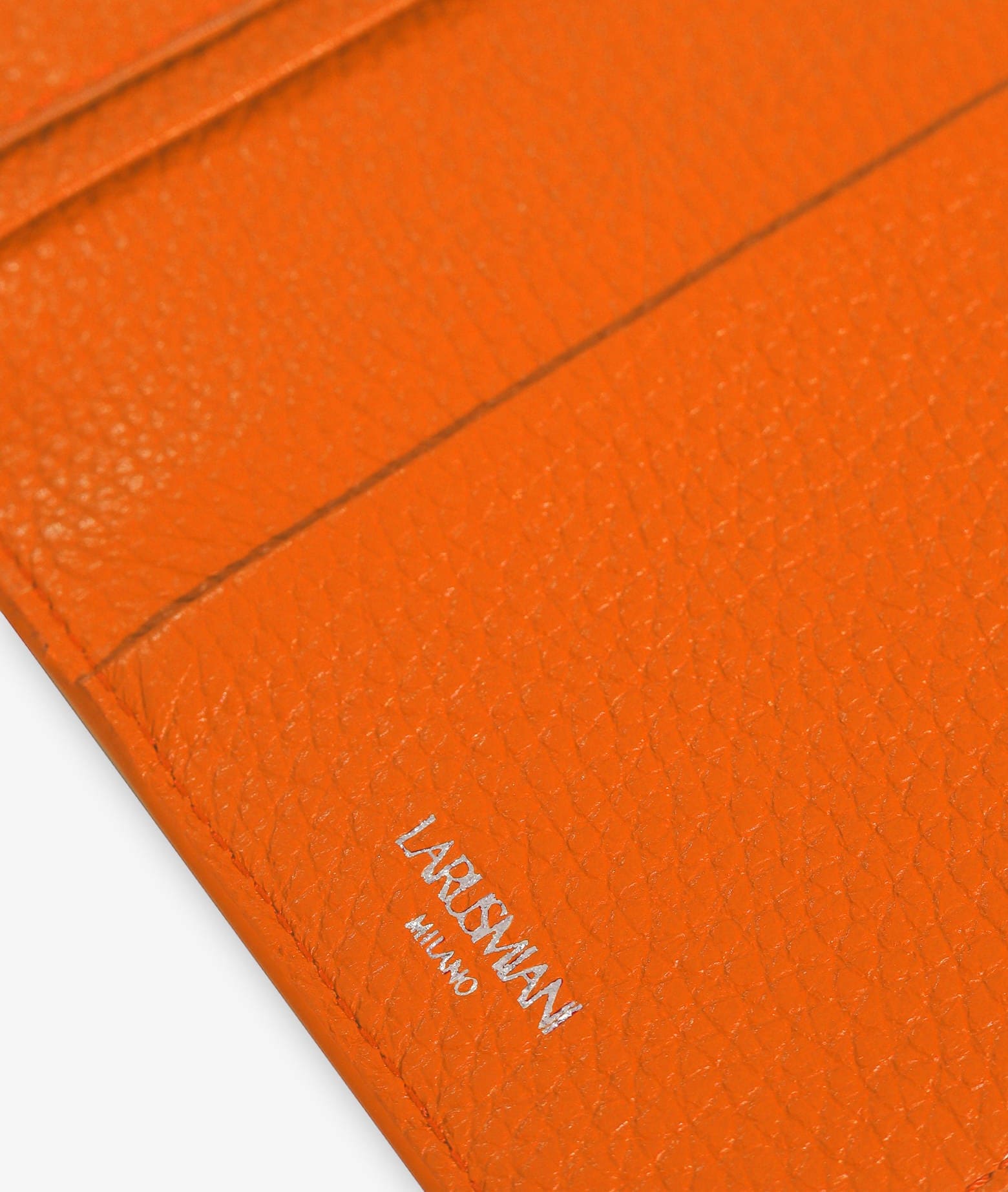 Shop Larusmiani Passport Cover Fiumicino Accessory In Orange