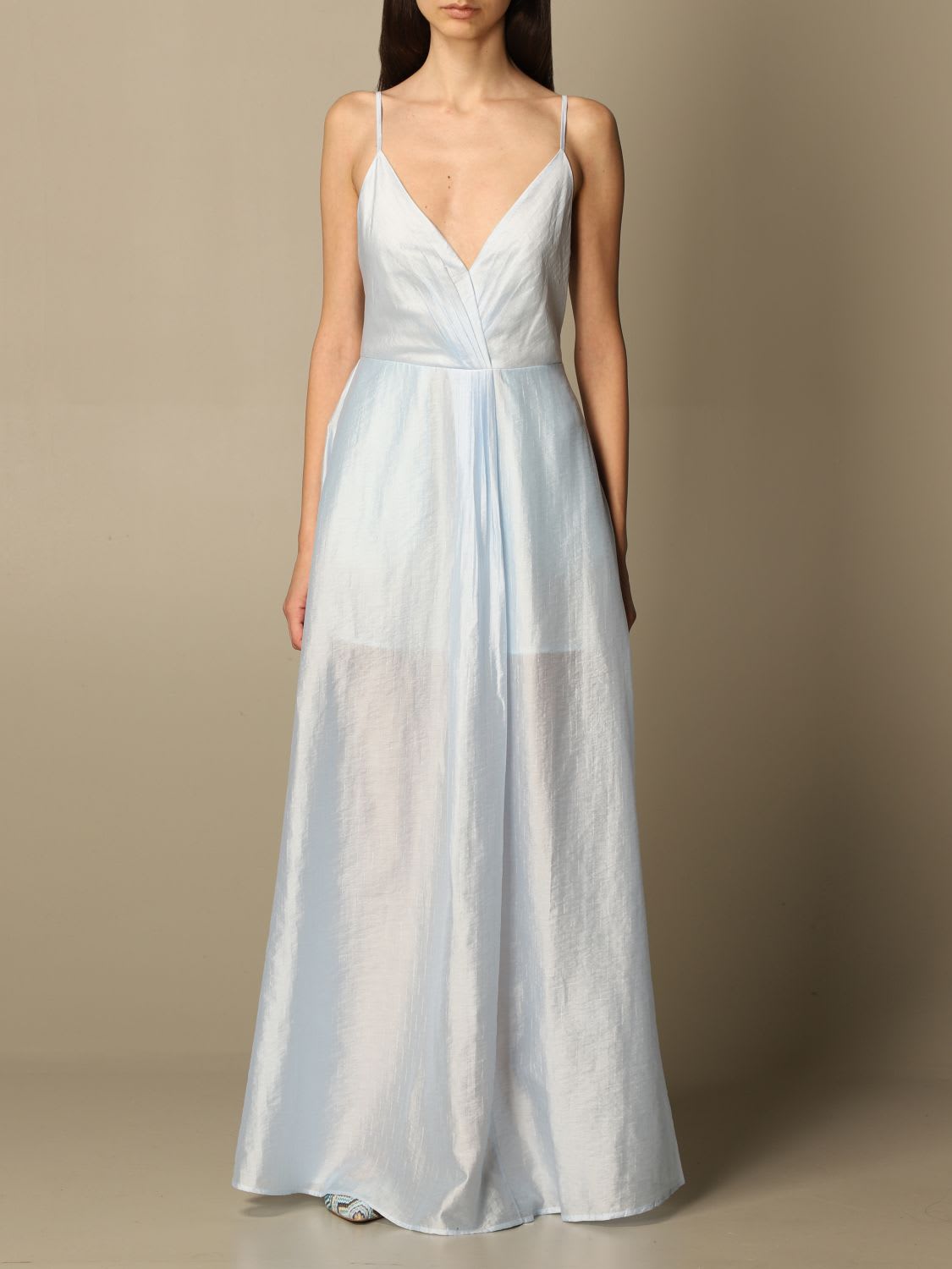 Emporio Armani Dress Emporio Armani V-neck Long Dress