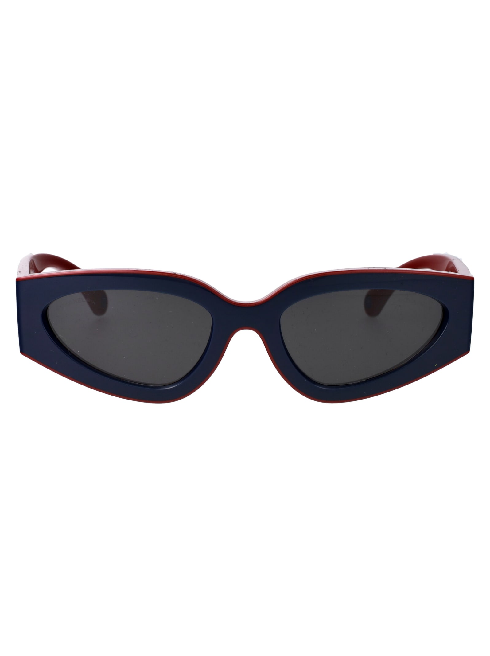 Pre-owned Chanel 0ch6056 Sunglasses In 1773b1 Blue