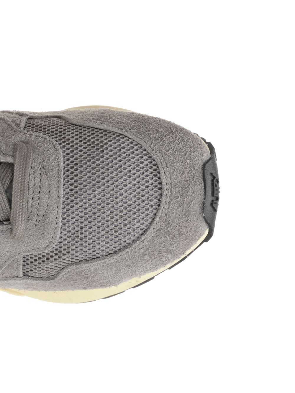 Autry Low-top Sneakers With Mesh Panels And Suede Overlays In Gray
