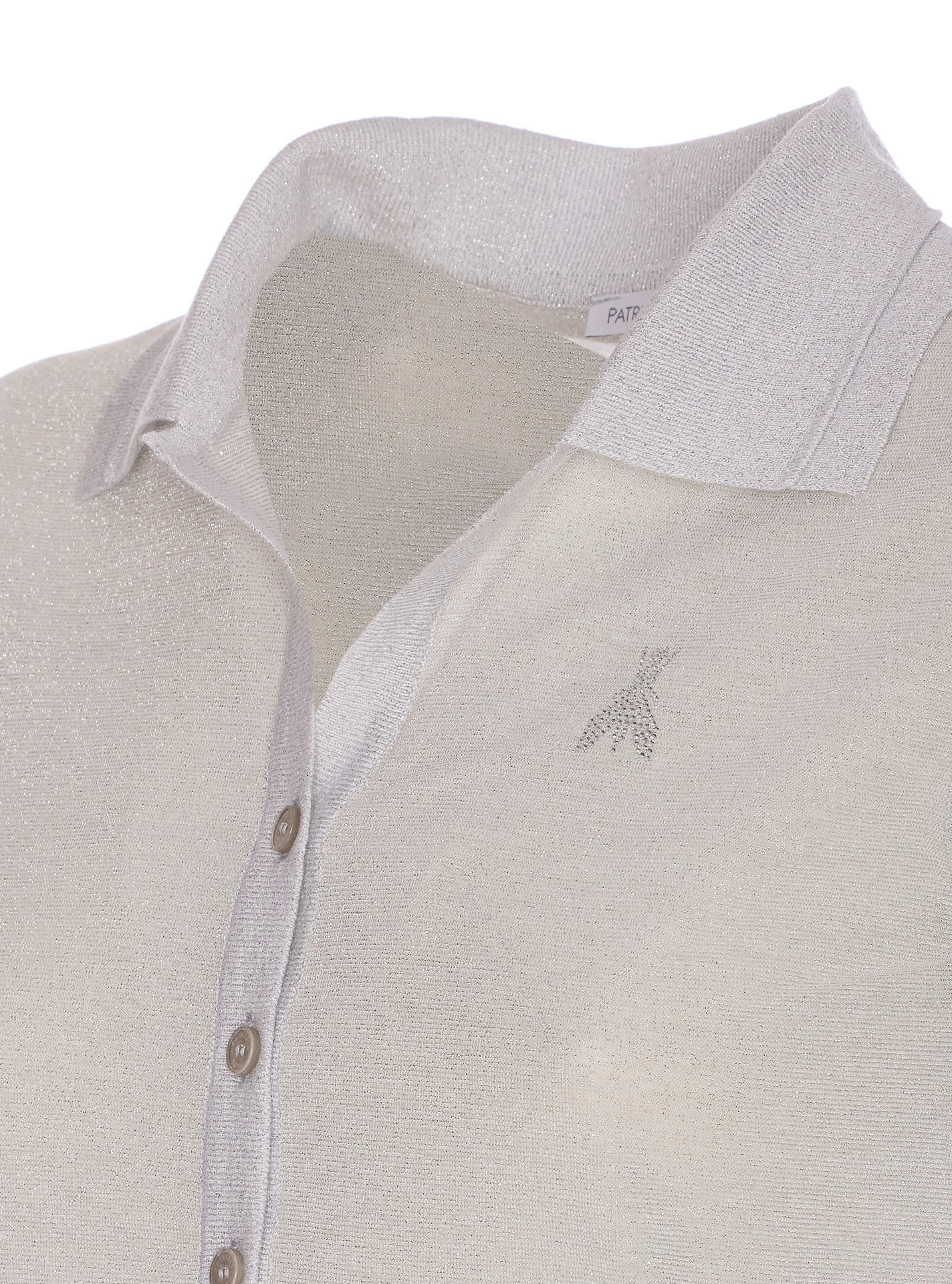 PATRIZIA PEPE LUREX T-SHIRT