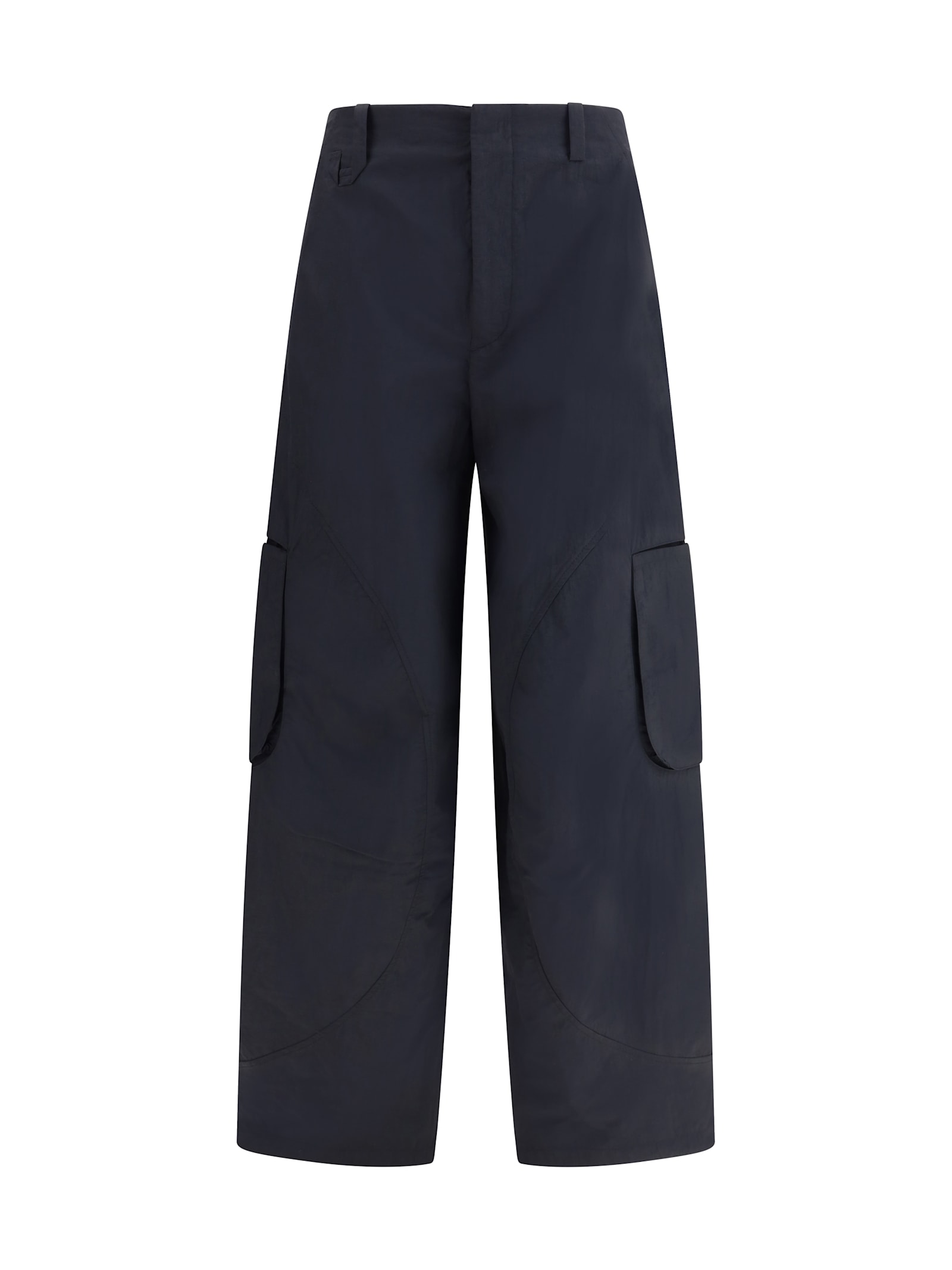 Jacquemus Le Cargo Molino Pants In Blue