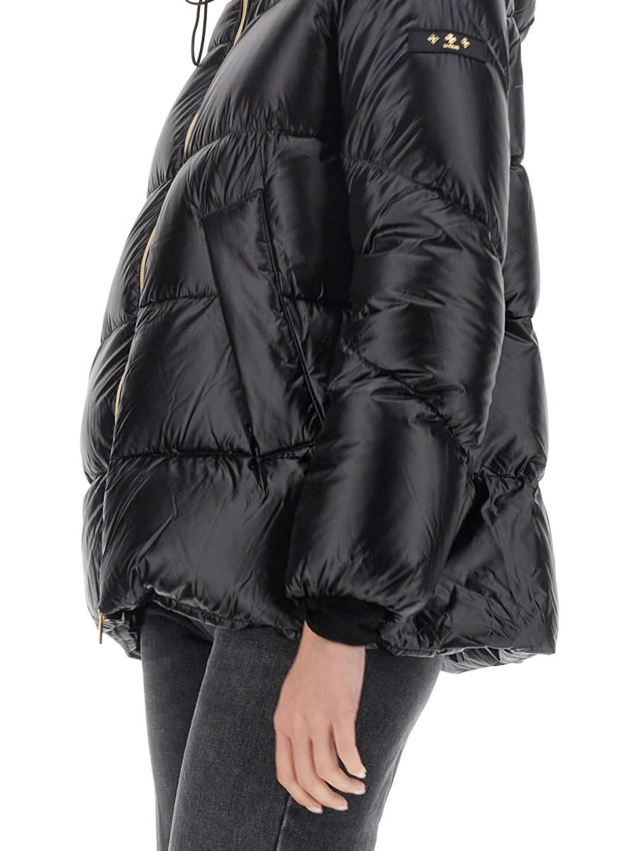 Shop Tatras Nylon Jacket In Black