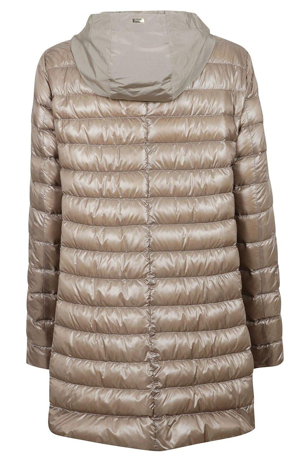 Herno Quilted Hooded Down Jacket
