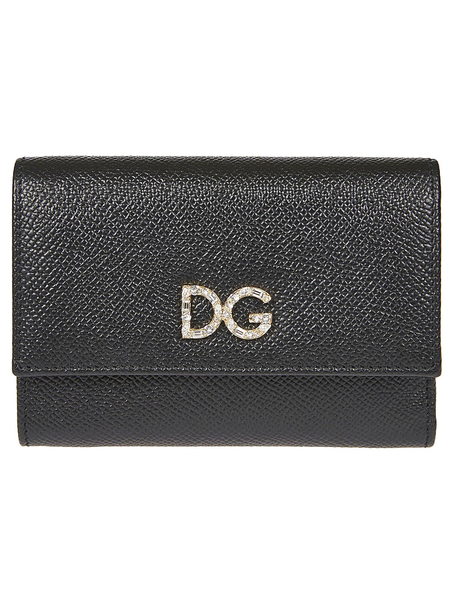 Dolce & Gabbana Logo Embellished Continental Wallet