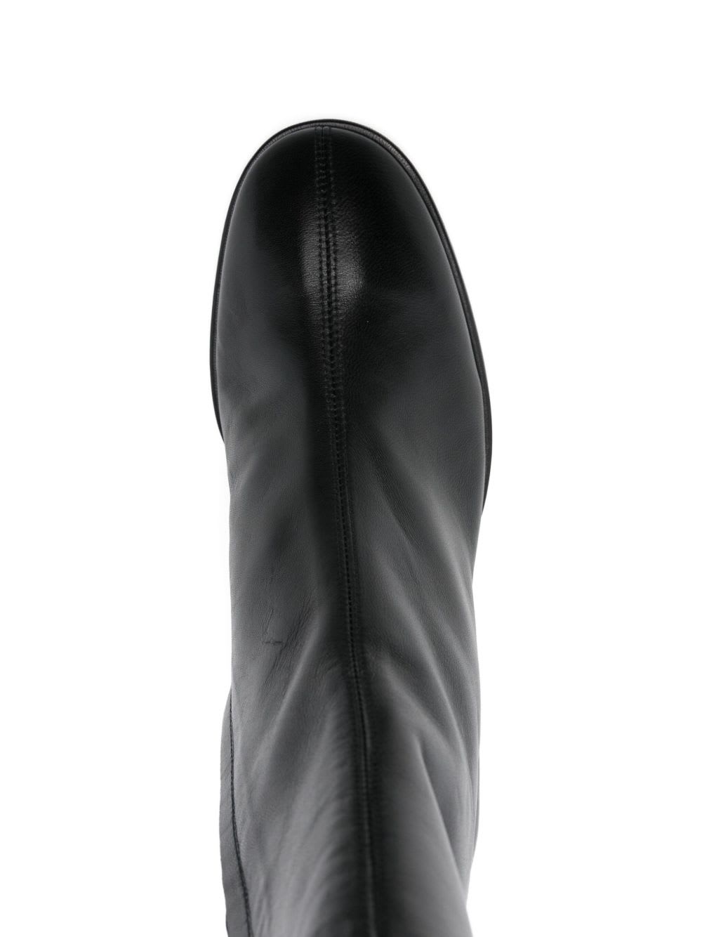 Aeyde Black Ayla Boots In Black