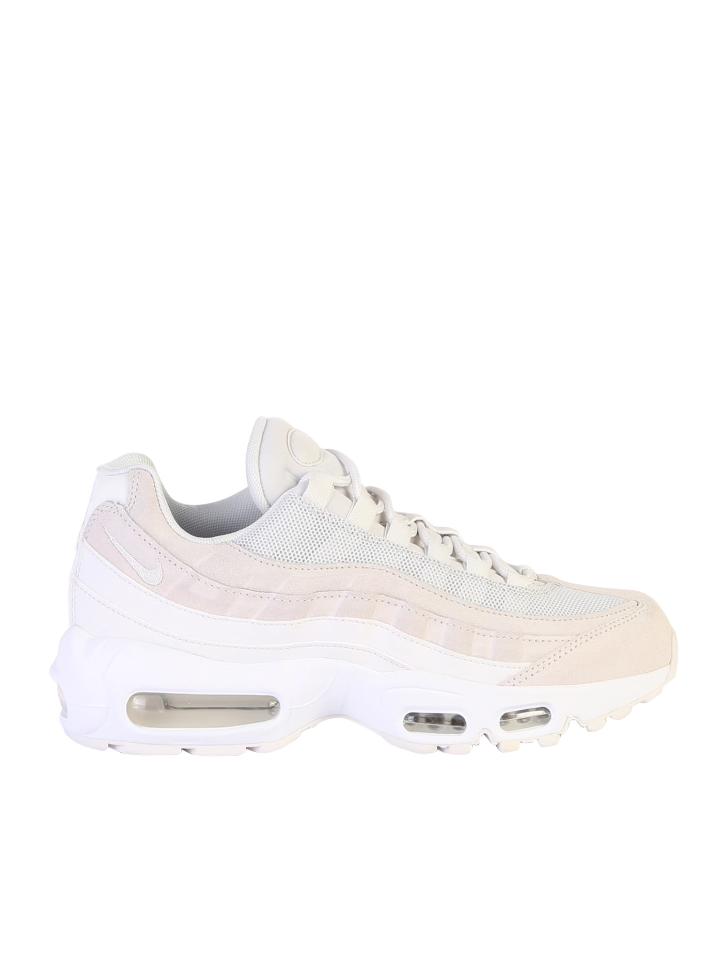 Nike Nike Air Max 95 Premium Sneakers White 10928275 Nike Running Shoes Womens | Nike Air Max 95 Premium White