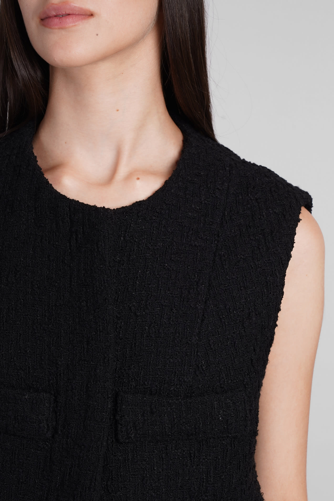 Shop Iro Ralphi Vest In Black Polyester