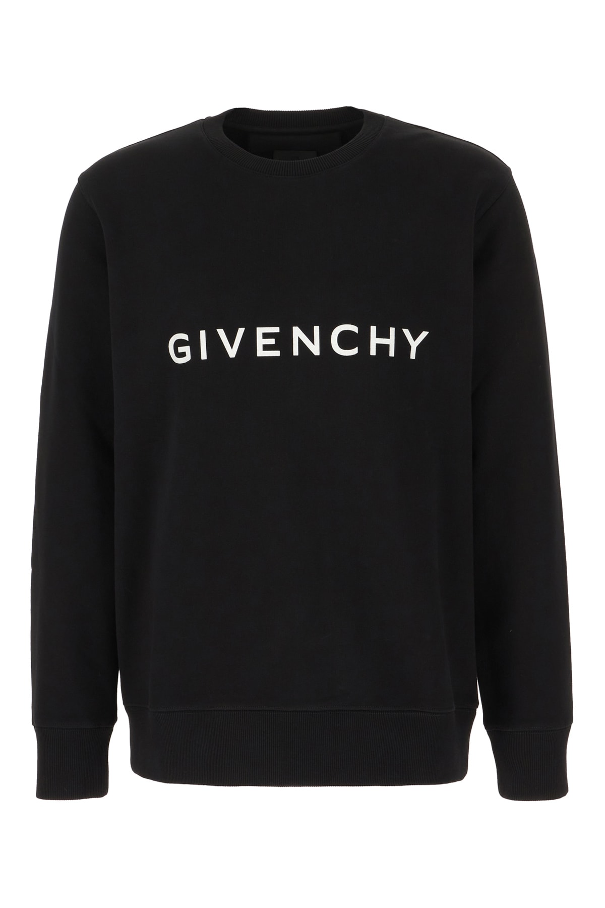 Shop Givenchy Black Cotton Sweatshirt In 001