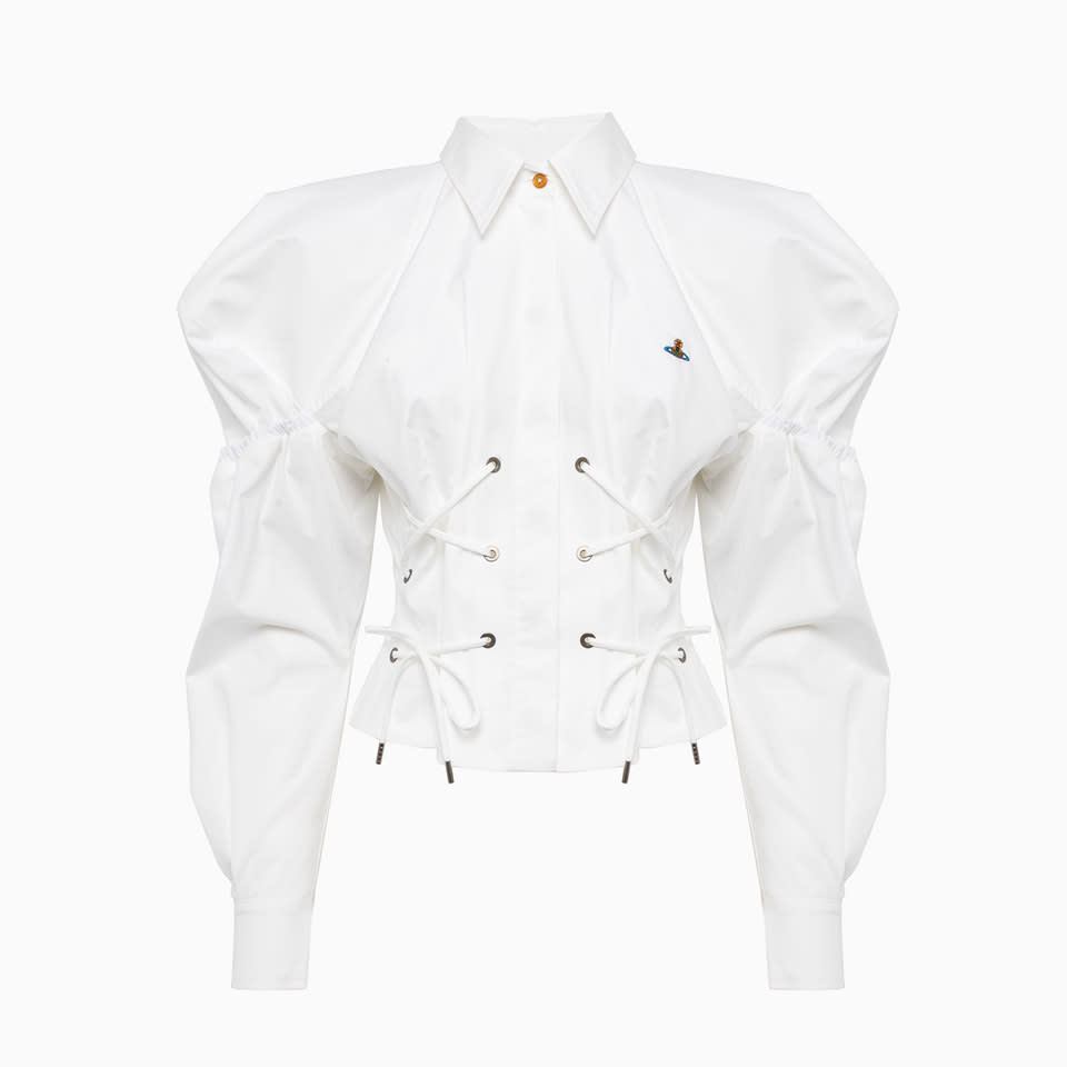 Shop Vivienne Westwood Gexy  Shirt In White
