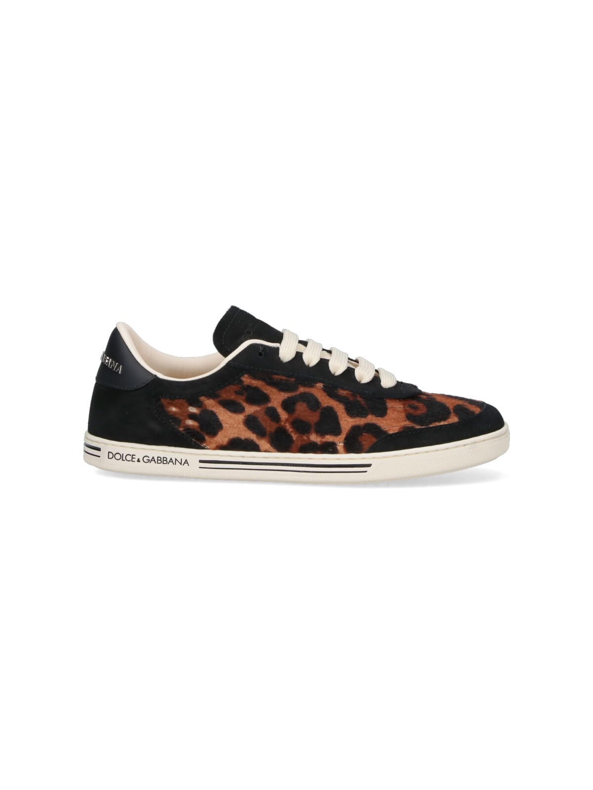 Dolce & Gabbana Saint Tropez Sneakers In Brown