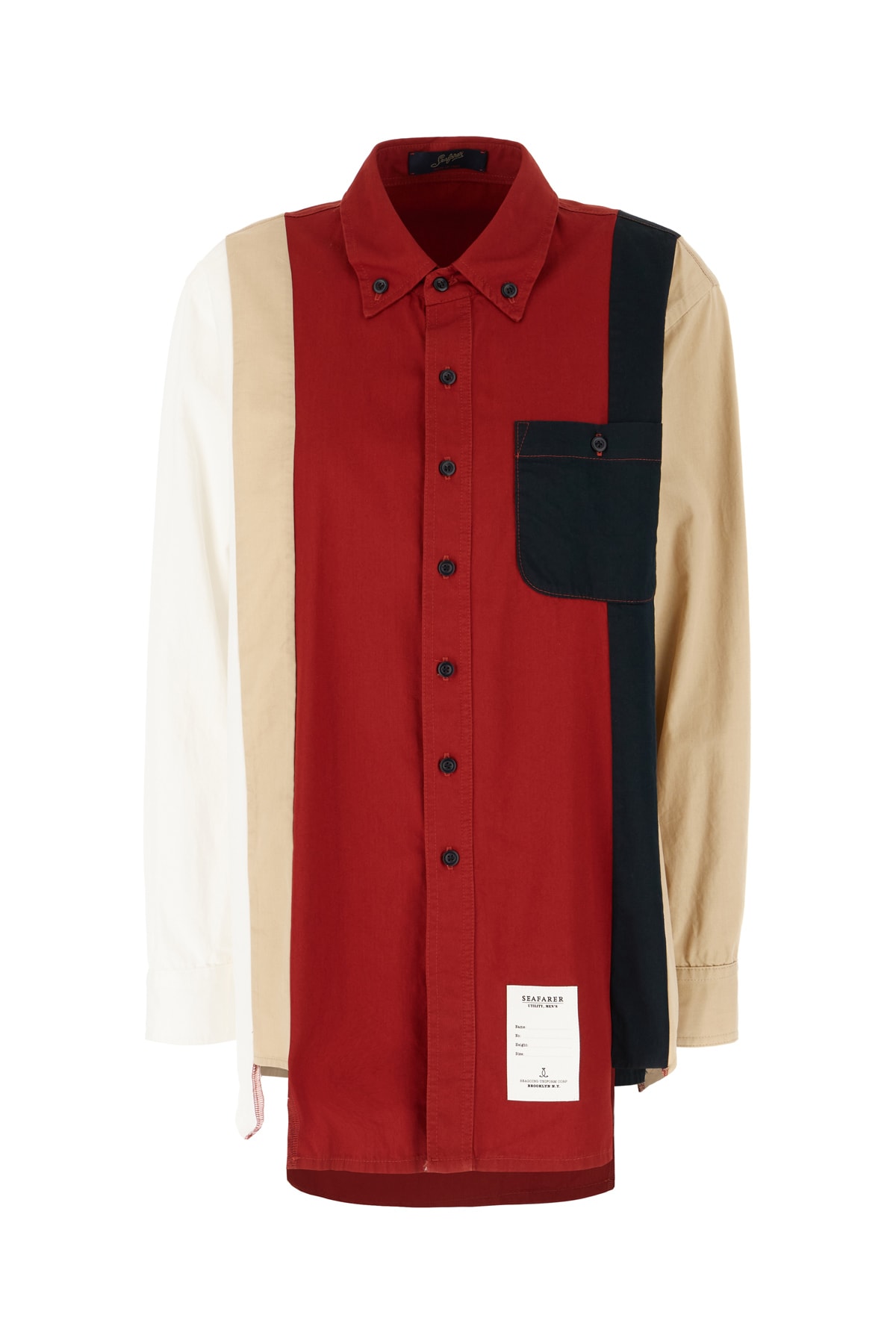 Shop The Seafarer Multicolor Cotton Shirt In 3333