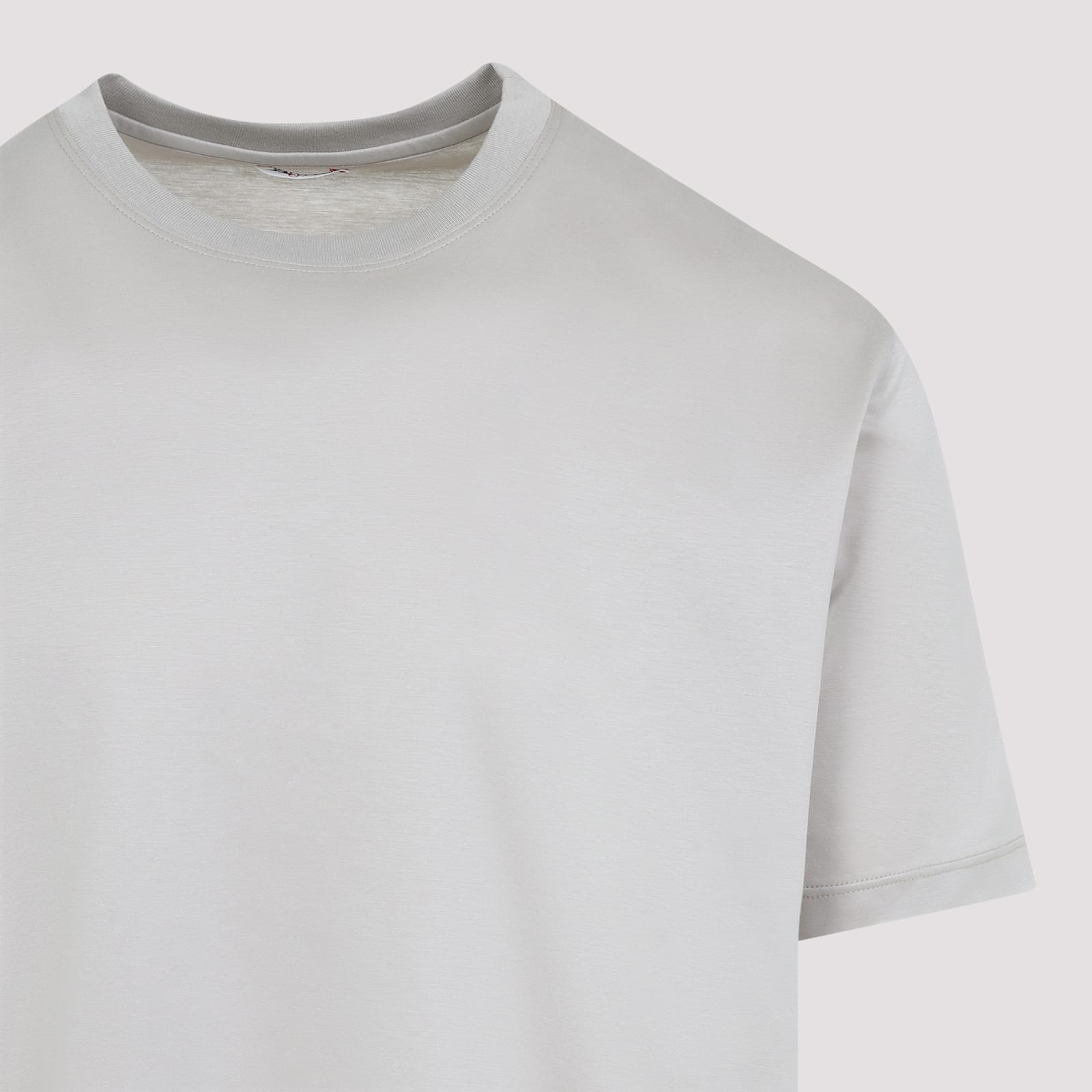 Shop Kiton Milano T-shirt In Fango
