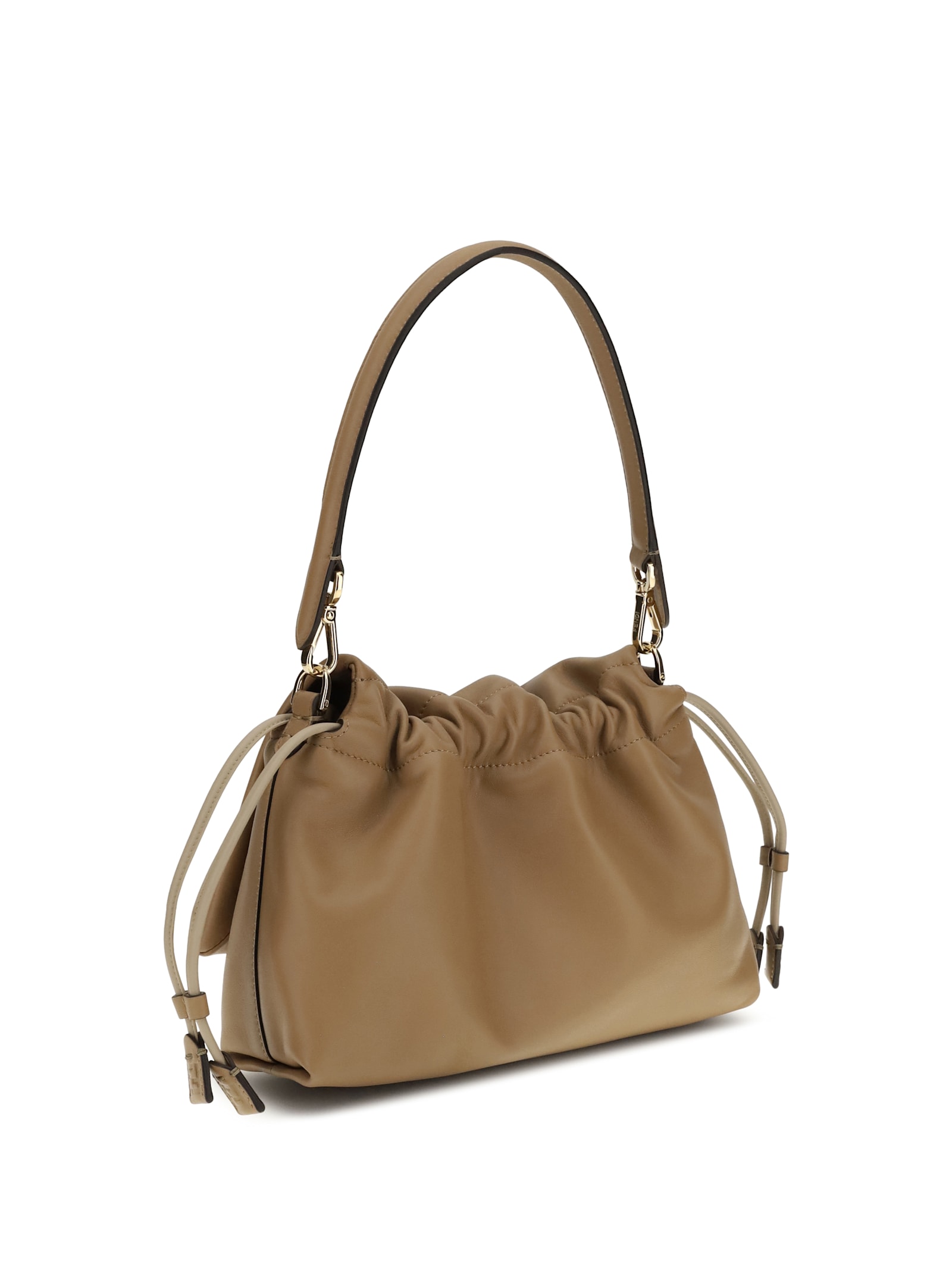 Fendi Women Mamma Baguette Shoulder Bag In Brown