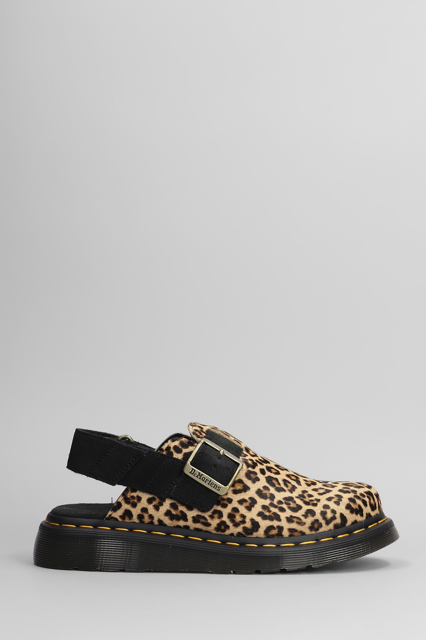 Dr. Martens' Jorge Ii Slipper-mule In Animalier Pony Skin
