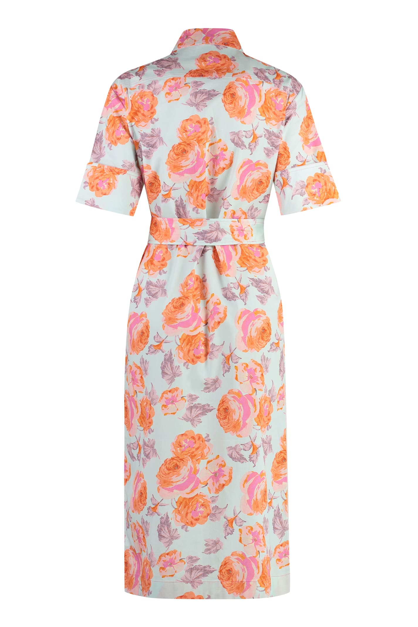 ALFIERI &AMP; ST.JOHN BELTED SHIRTDRESS