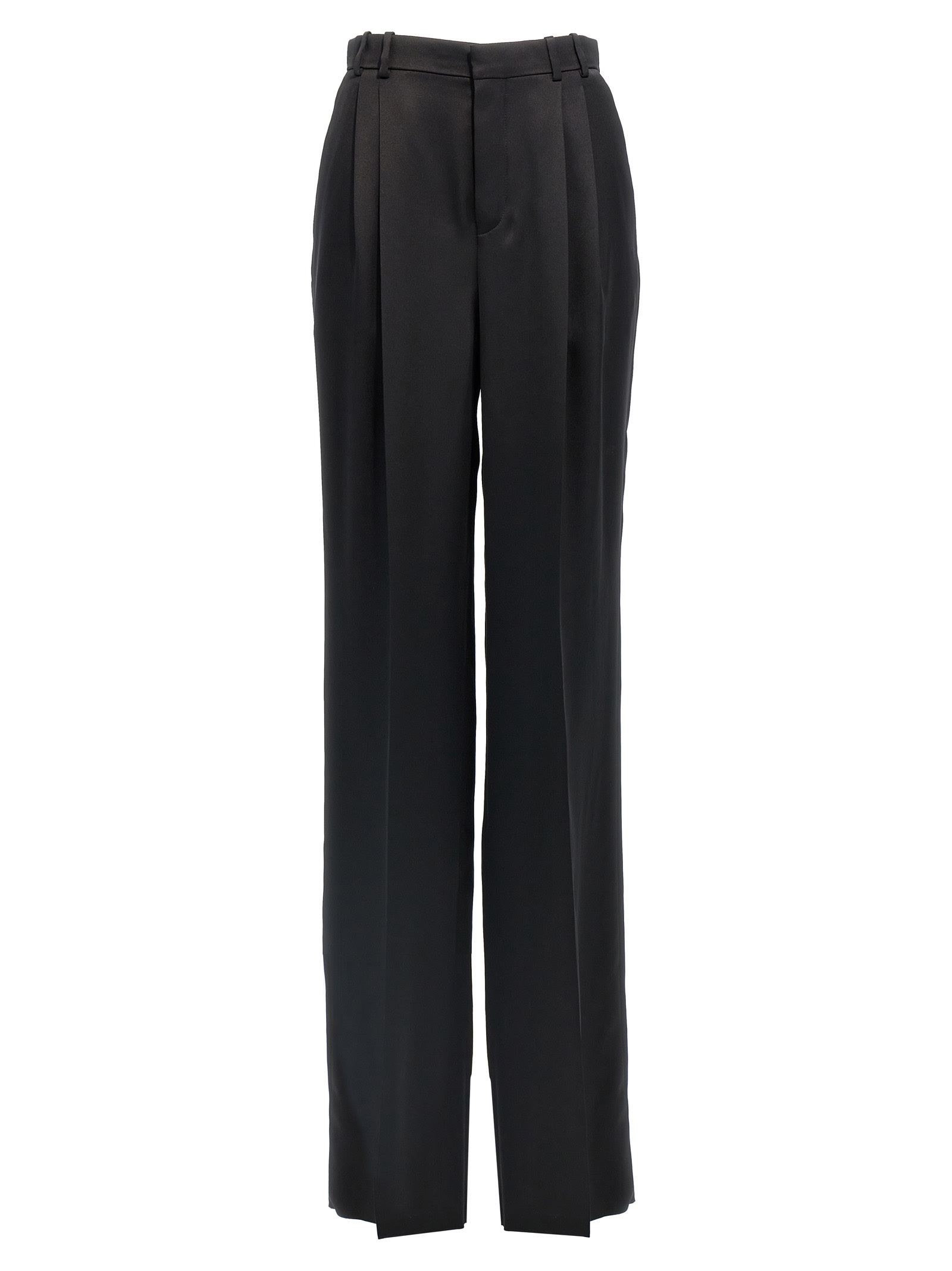 SAINT LAURENT SATIN PANTS 