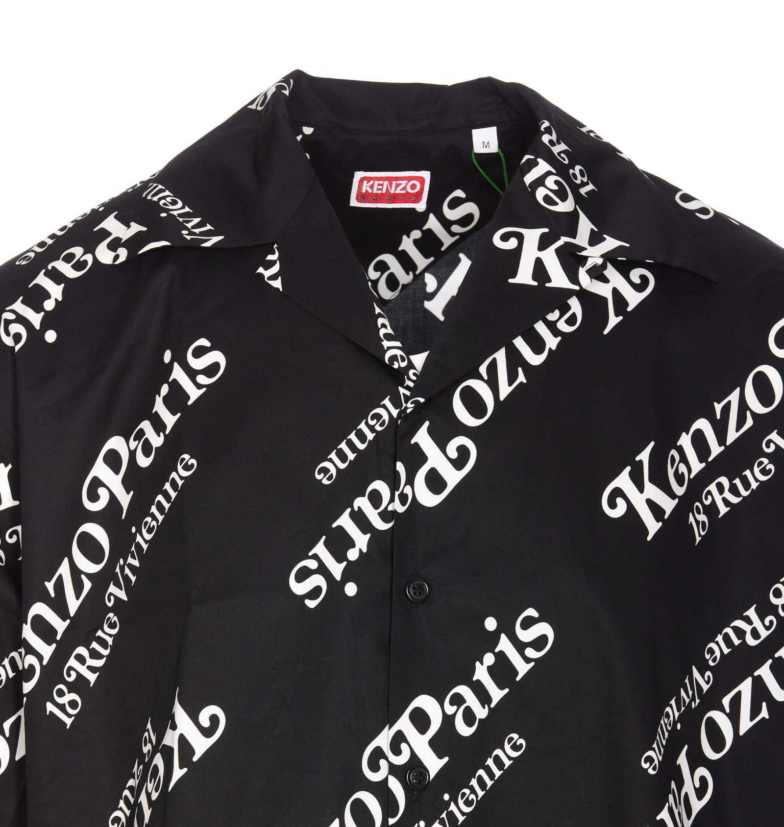 Shop Kenzo By Verdy Boxy Shirt In Black