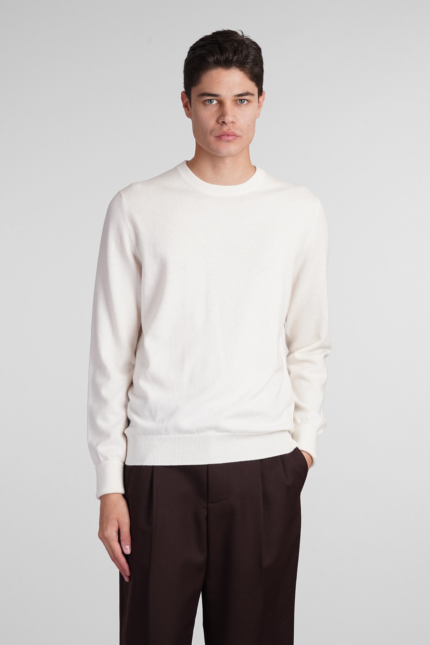 Knitwear In Beige Cashmere